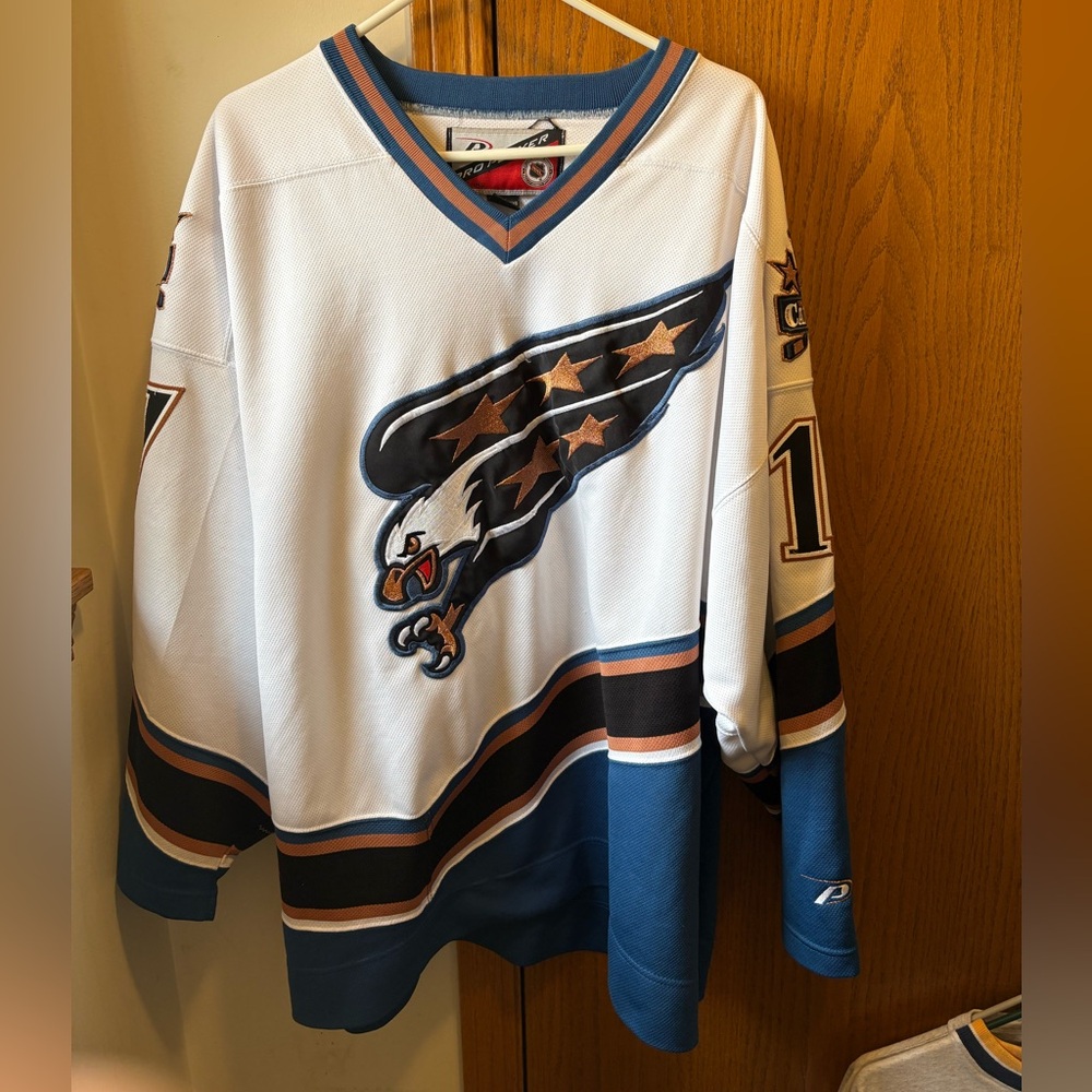 Washington Capitals Jersey screaming eagle retro Pro Player XXL